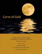 Curve of Gold SATB choral sheet music cover